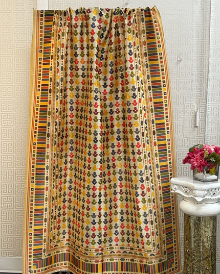 Silk dupatta : digital print