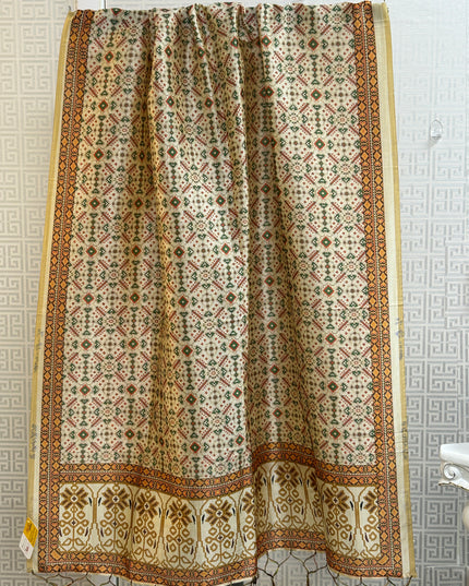 Silk dupatta : digital print