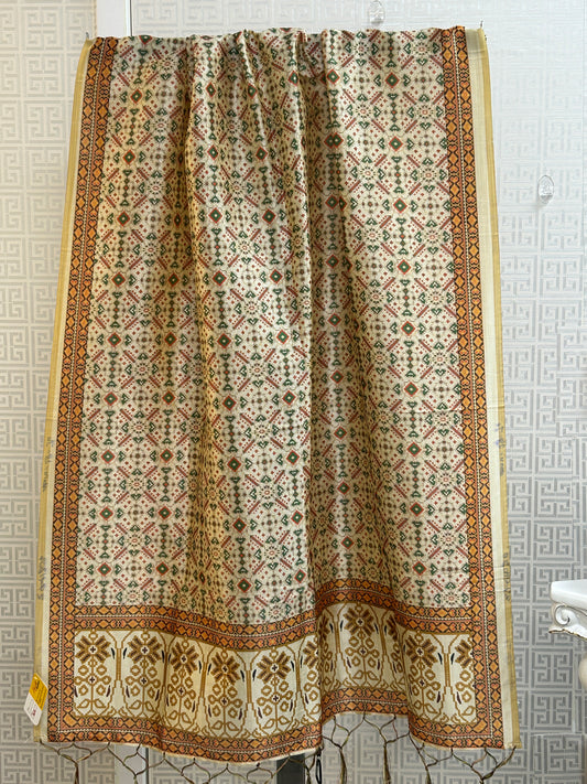 Silk dupatta : digital print