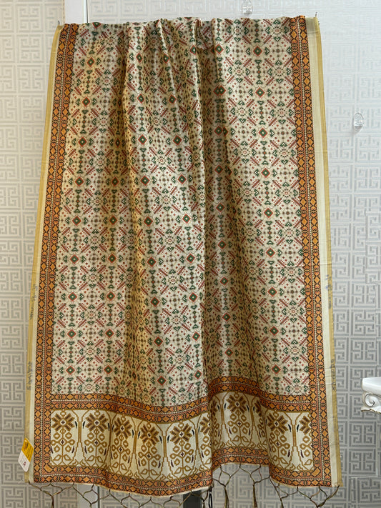 Silk dupatta : digital print