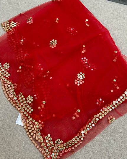 Fancy net dupatta