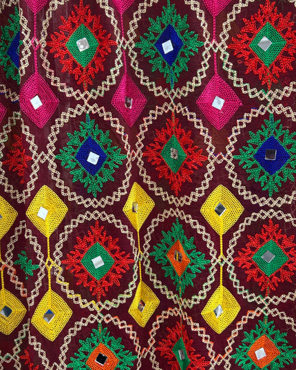 Phulkari work dupatta
