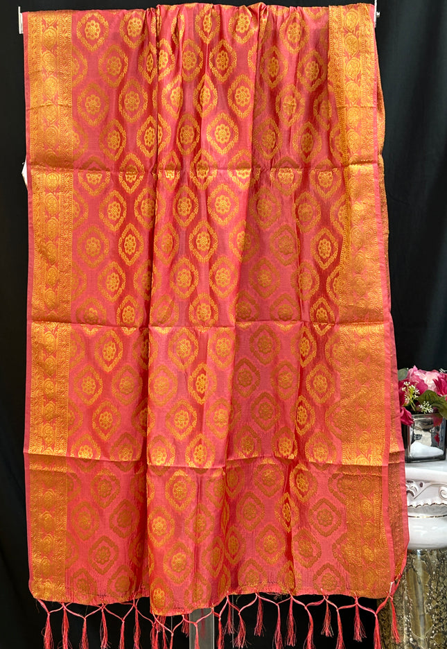 Semi silk dupatta / banarasi dupatta