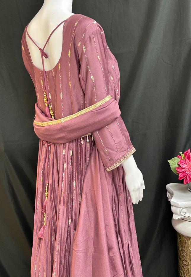 Party wear long kurti / Anarkali set