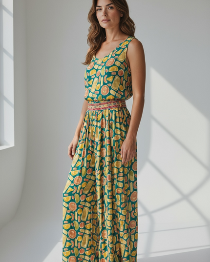 Cotton Jumpsuit: sleeves available