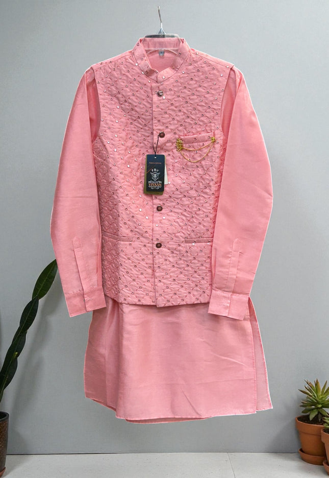 Mirror work Kurta set