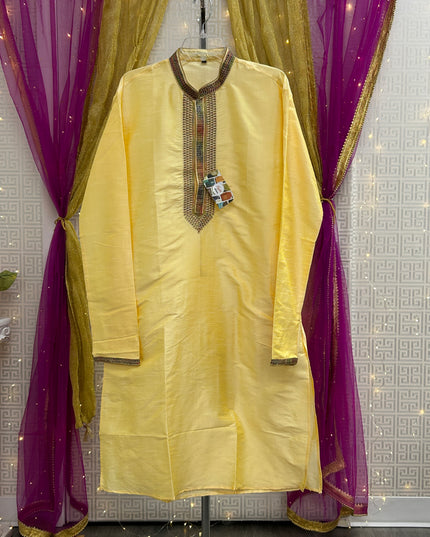 Light gold kurta pajama set