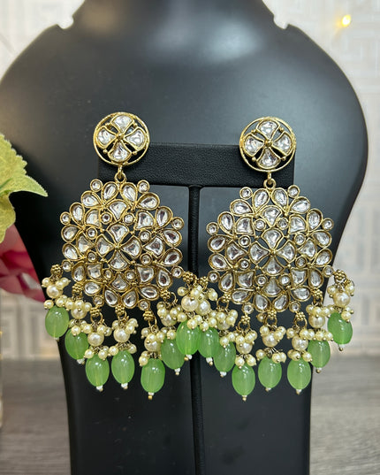 Kundan earrings