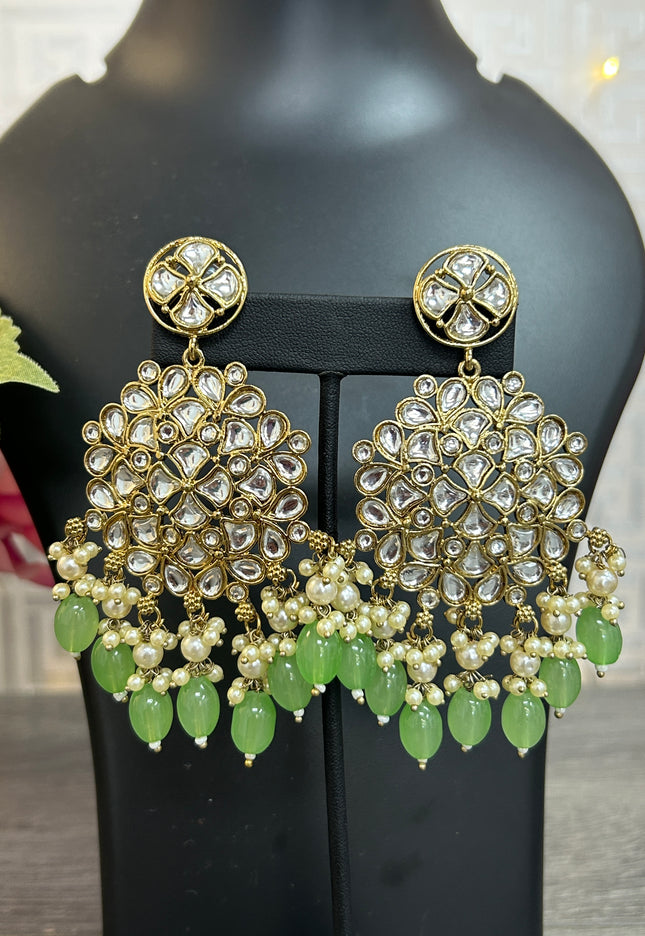 Kundan earrings