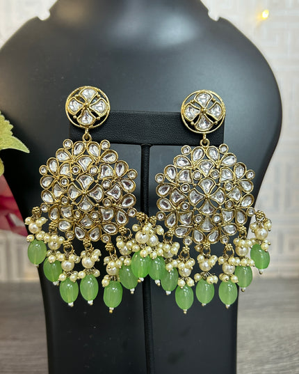 Kundan earrings