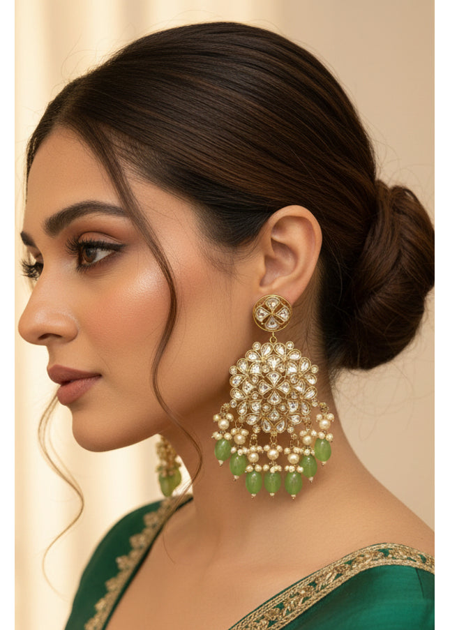 Kundan earrings