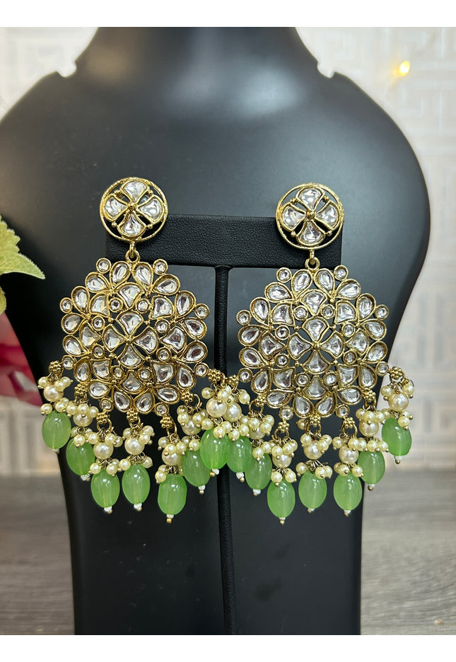 Kundan earrings