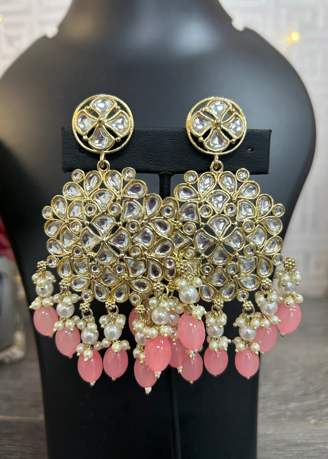 Kundan earrings