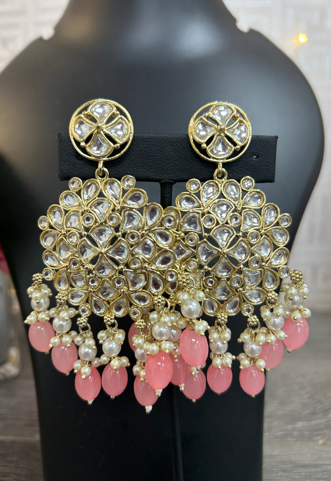 Kundan earrings