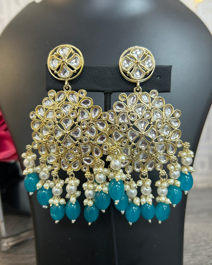 Kundan earrings
