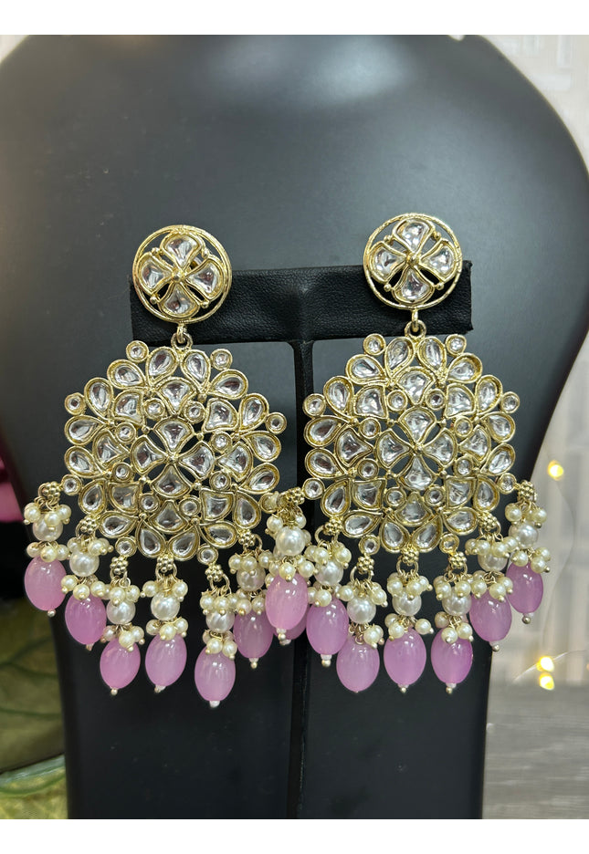 Kundan earrings