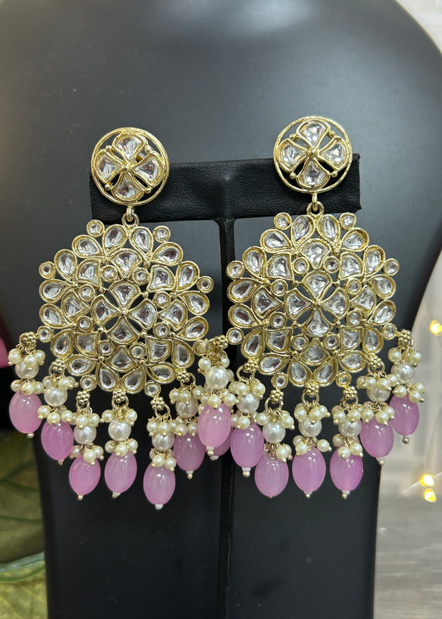 Kundan earrings