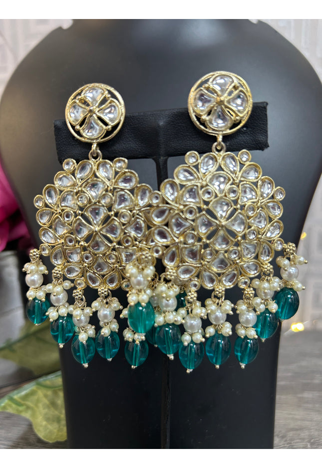 Kundan earrings