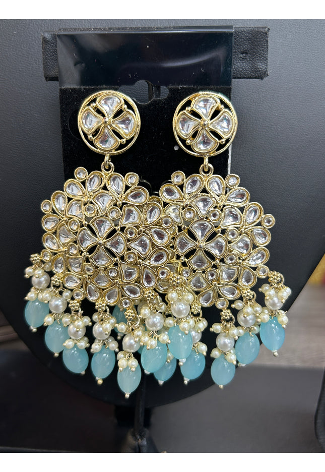 Kundan earrings