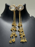 Kashmiri earrings by Kurti Connection USA