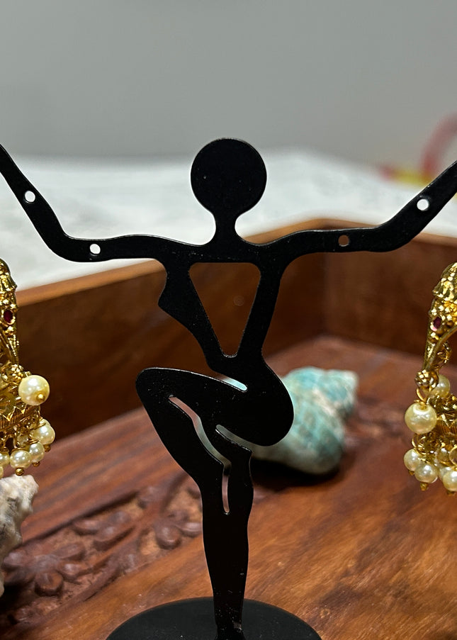 Temple jewelry/ Lakshmi earrings