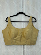 Gold blouse : readymade blouse by Kurti Connection USA