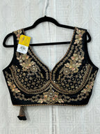 Heavy work blouse : readymade blouse / sleeves available by Kurti Connection USA