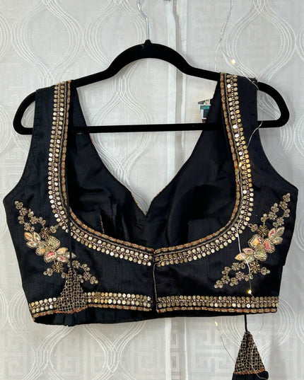 Heavy work blouse : readymade blouse / sleeves available