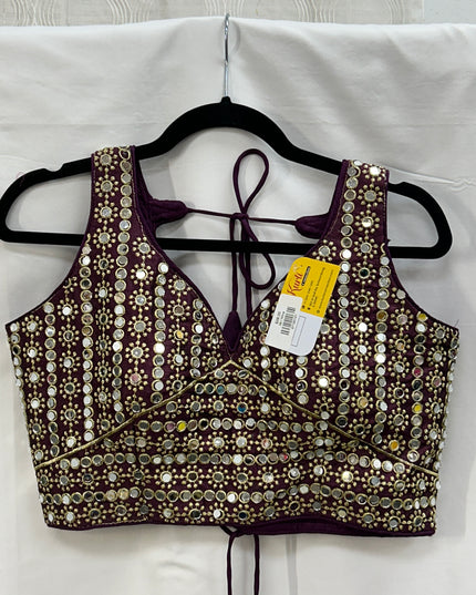 Mirror work blouse