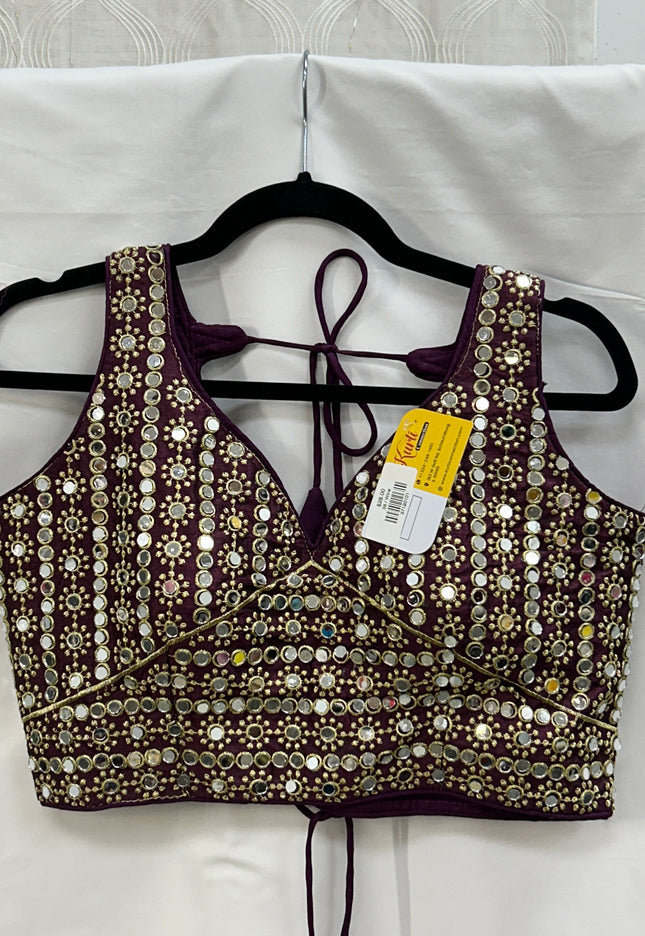 Mirror work blouse