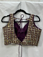 Mirror work blouse by Kurti Connection USA