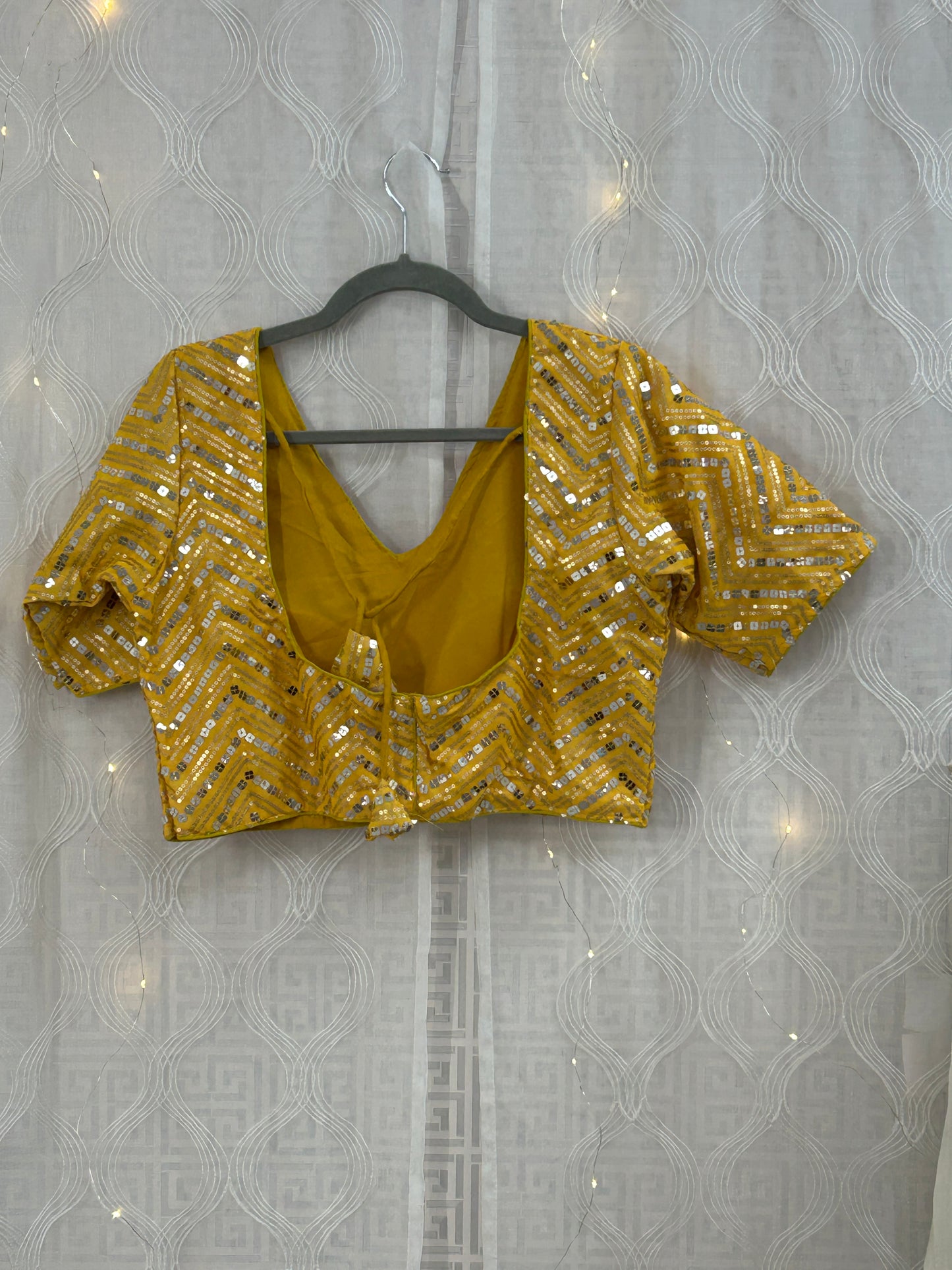 Sequin work blouse
