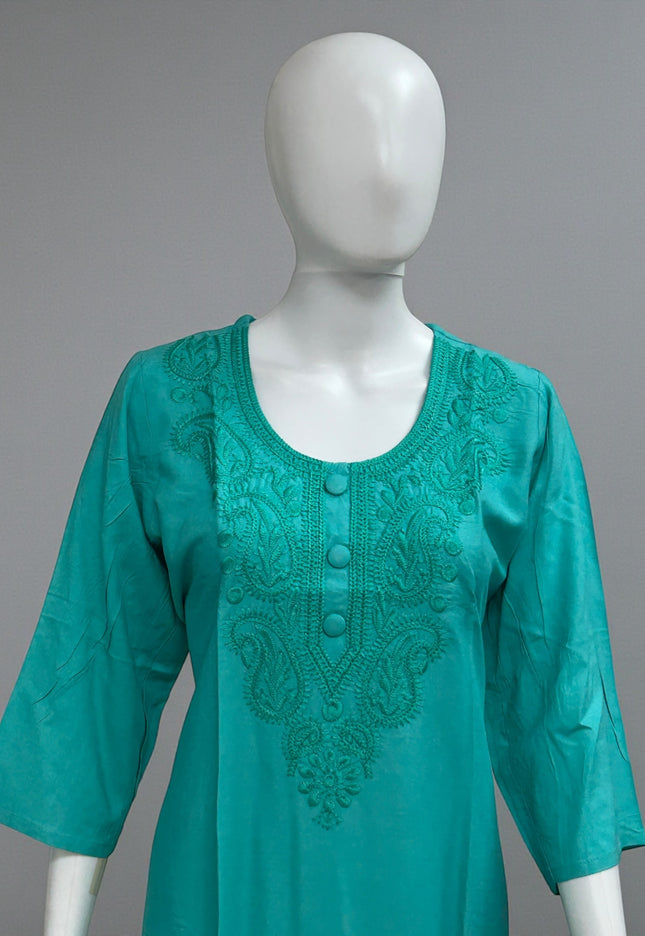 Kurti Collection From Kurti Connection USA Elegant Embroidered Kurti For Women