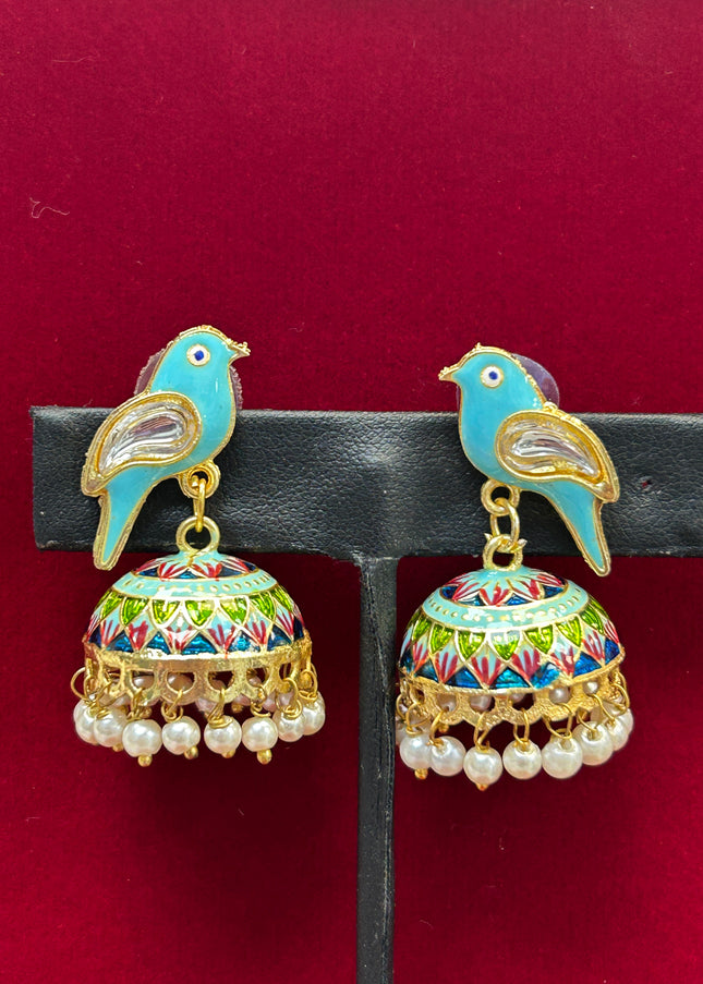 Small size jhumki earrings