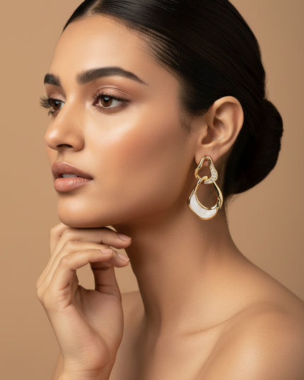 Anti tarnish earrings