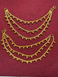 Kaan chain : support chain for earrings by Kurti Connection USA