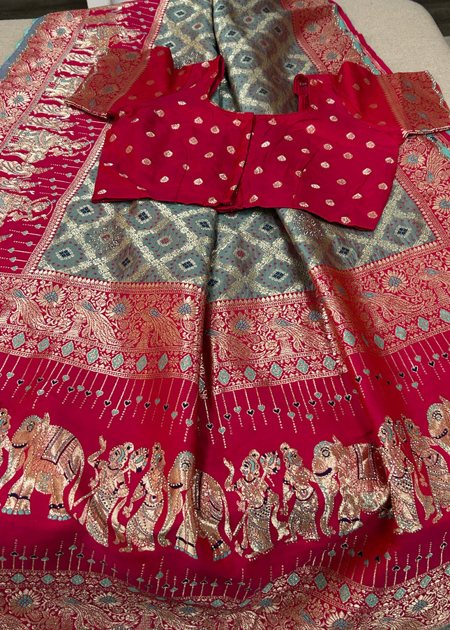 Banarasi silk saree