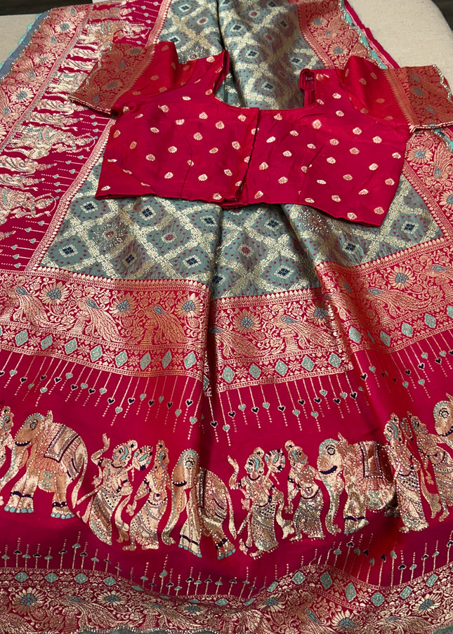 Banarasi silk saree