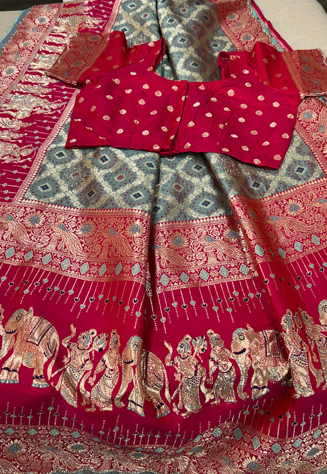 Banarasi silk saree