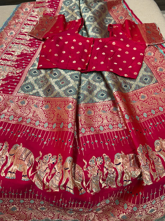 Banarasi silk saree