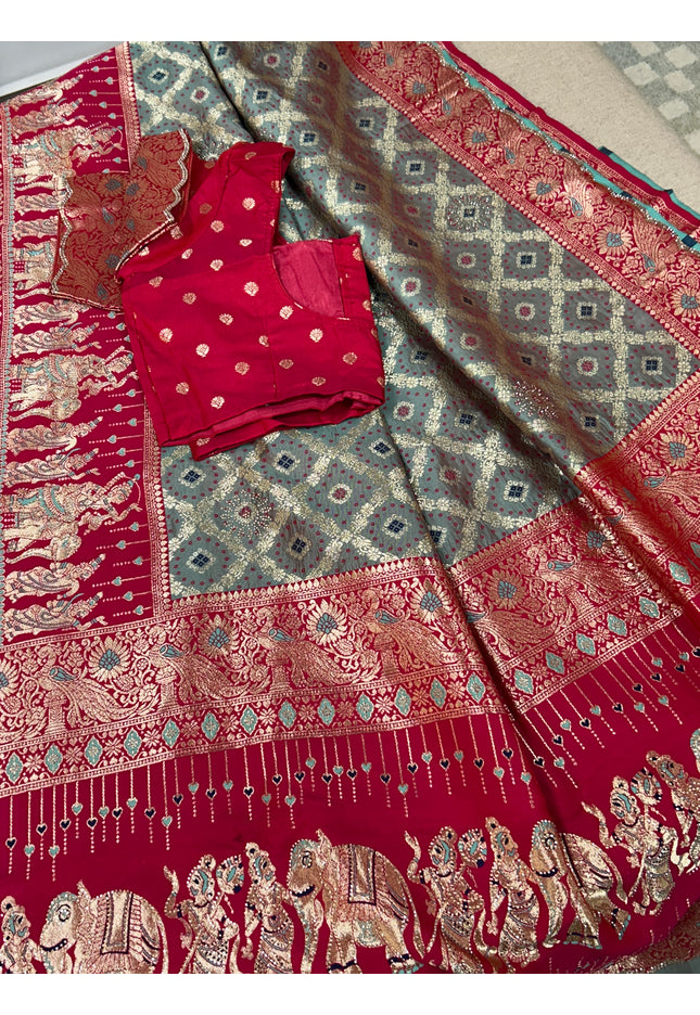 Banarasi silk saree