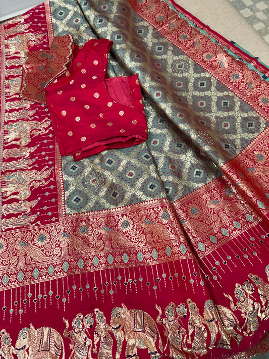 Banarasi silk saree