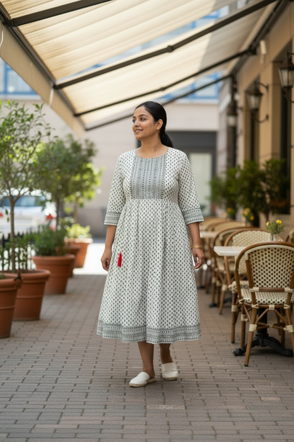 Jaipur cotton Kurti by Kurti Connection USA