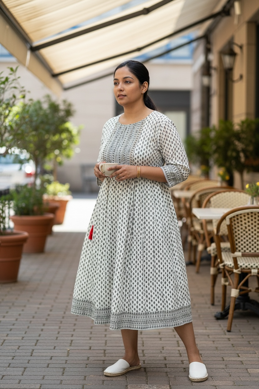 Jaipur cotton Kurti by Kurti Connection USA