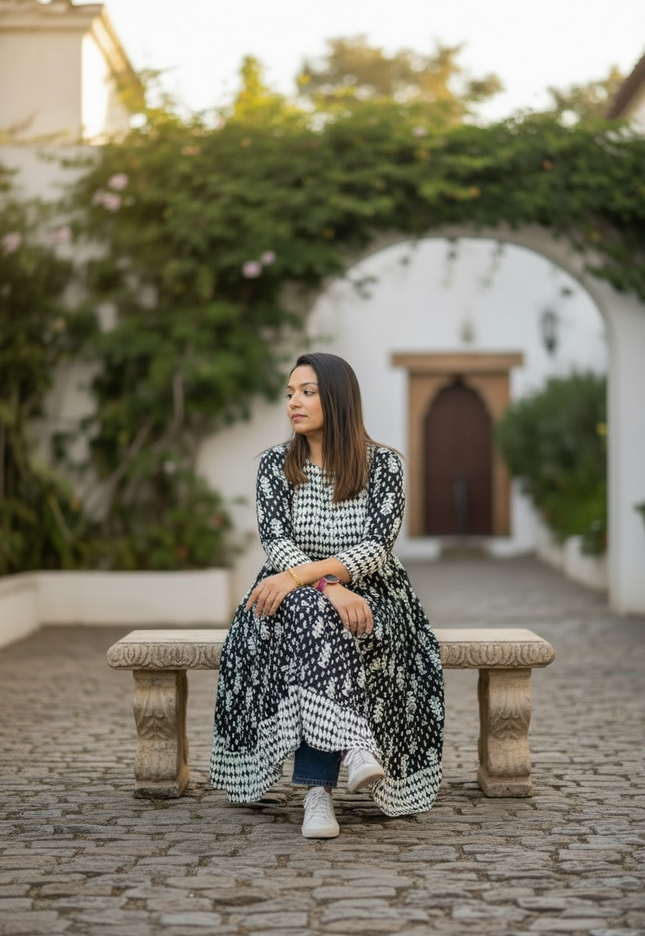 Jaipur cotton block printed Kurti