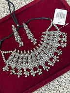Oxidized necklace set by Kurti Connection USA