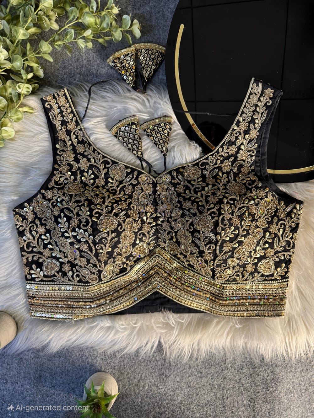 Heavy work blouse / readymade blouse