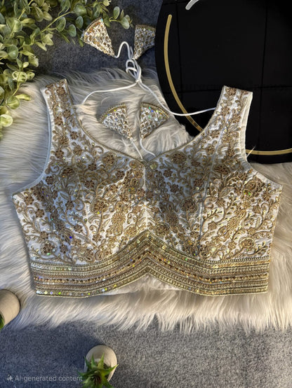 Heavy work blouse / readymade blouse