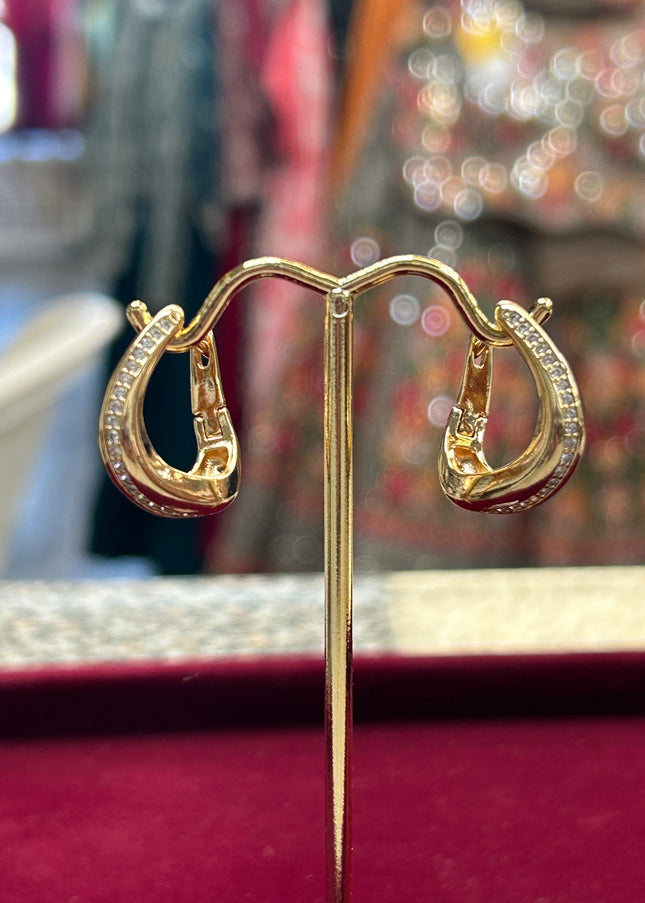 Rose gold earrings | day to day earrings