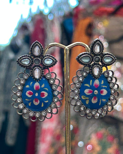Hand painted earrings